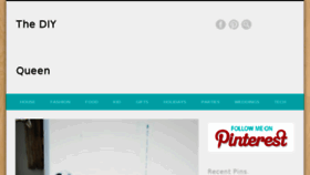 What Diy-queen.com website looked like in 2015 (9 years ago)