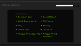 What Domai-art.com website looked like in 2015 (9 years ago)