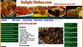 What Delightdishes.com website looked like in 2015 (9 years ago)