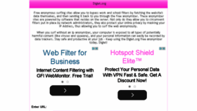 What Diglet.org website looked like in 2015 (10 years ago)