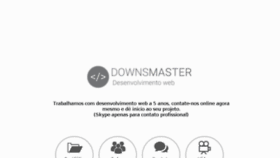 What Downsmaster.com website looked like in 2015 (9 years ago)
