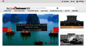 What Dulichvietnam365.com website looked like in 2015 (9 years ago)