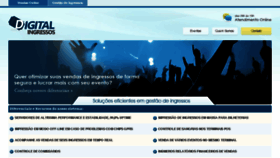 What Digitalingressos.com.br website looked like in 2015 (10 years ago)