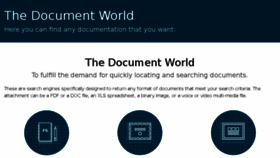 What Documentine.com website looked like in 2015 (9 years ago)