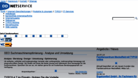 What Ddnetservice.net website looked like in 2015 (10 years ago)