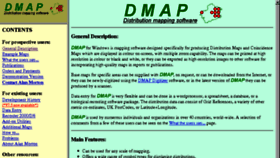 What Dmap.co.uk website looked like in 2015 (9 years ago)