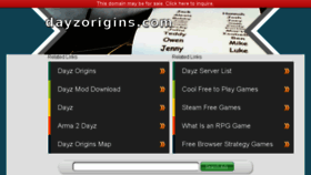 What Dayzorigins.com website looked like in 2015 (9 years ago)