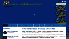 What Drapersbrookside.com website looked like in 2015 (9 years ago)