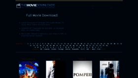What Downloadmovie.me website looked like in 2015 (9 years ago)