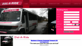 What Dialaride.info website looked like in 2015 (9 years ago)