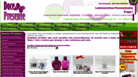 What Docepresente.com.br website looked like in 2015 (10 years ago)