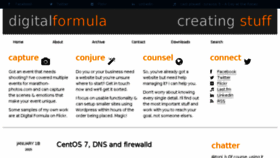 What Digitalformula.net website looked like in 2015 (9 years ago)