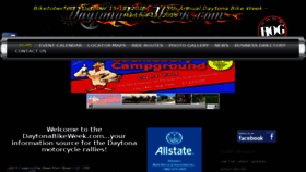What Daytonabikeweek.com website looked like in 2015 (9 years ago)