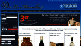 What Dlamancha.es website looked like in 2015 (9 years ago)