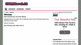 What Dapurresep.com website looked like in 2015 (9 years ago)