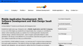 What Designers-den.com website looked like in 2015 (9 years ago)
