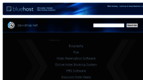 What Davidroa.net website looked like in 2015 (9 years ago)