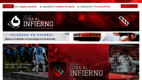 What Delacunaalinfierno.com.ar website looked like in 2015 (9 years ago)