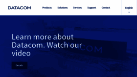 What Datacom.ind.br website looked like in 2015 (9 years ago)