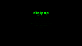 What Digipop.com website looked like in 2015 (9 years ago)