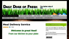 What Dailydoseoffresh.com website looked like in 2015 (9 years ago)