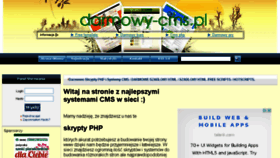What Darmowy-cms.pl website looked like in 2015 (9 years ago)