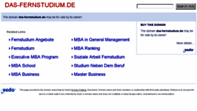 What Das-fernstudium.de website looked like in 2015 (9 years ago)