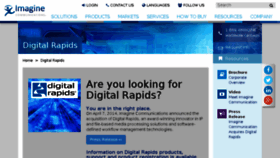 What Digital-rapids.com website looked like in 2015 (9 years ago)