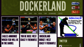 What Dockerland.com website looked like in 2015 (9 years ago)