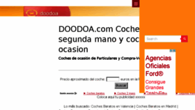 What Doodoa.com website looked like in 2015 (9 years ago)