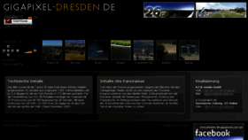 What Dresden-26-gigapixels.com website looked like in 2015 (9 years ago)