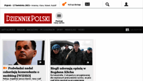 What Dziennik.krakow.pl website looked like in 2015 (9 years ago)