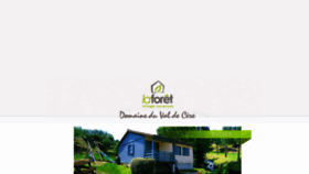 What Domaineduvaldecere.com website looked like in 2015 (9 years ago)