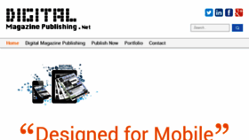 What Digitalmagazinepublishing.net website looked like in 2015 (9 years ago)