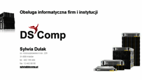 What Dscomp.pl website looked like in 2015 (9 years ago)