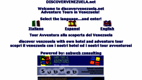 What Discovervenezuela.net website looked like in 2015 (9 years ago)