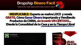 What Dropship-dinerofacil.com website looked like in 2015 (8 years ago)