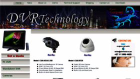 What Dvrtech.co.za website looked like in 2015 (9 years ago)