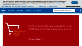 What Dell.com.sg website looked like in 2015 (9 years ago)