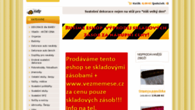 What Dekoraceprosvatbu.cz website looked like in 2015 (9 years ago)
