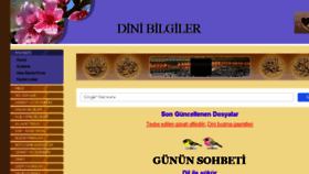 What Dinibilgiler.eu website looked like in 2015 (8 years ago)
