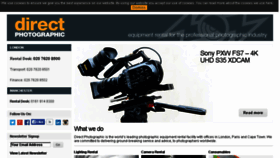 What Directlighting.co.uk website looked like in 2015 (8 years ago)