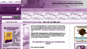 What Docutype.net website looked like in 2015 (8 years ago)