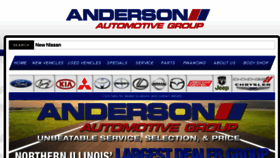 What Driveanderson.com website looked like in 2015 (8 years ago)