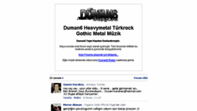 What Duman6.gen.tr website looked like in 2015 (8 years ago)
