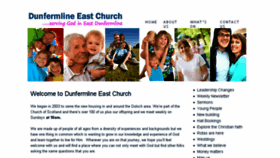 What Dunfermlineeastchurch.org.uk website looked like in 2015 (8 years ago)