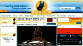 What Doggedhealth.com website looked like in 2015 (8 years ago)