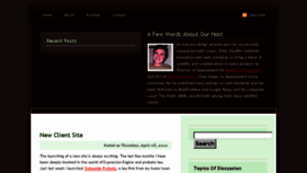 What Drewstauffer.com website looked like in 2015 (8 years ago)