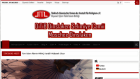 What Diyanet-dinslaken.de website looked like in 2015 (8 years ago)