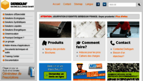 What Derbigum.fr website looked like in 2015 (8 years ago)